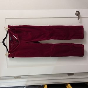 Chaps by Ralph Lauren Deep Red Corduroy Slacks Size 12